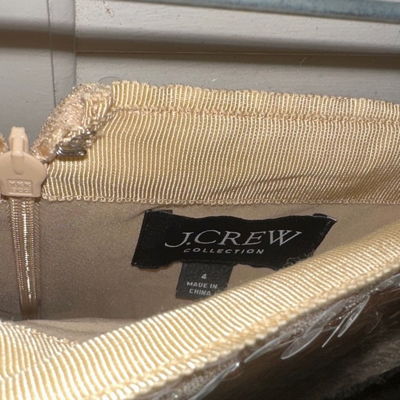 J.Crew Gold Sequin Pencil Skirt - Picture 9 of 12